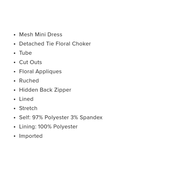 XL Lilac Mesh Applique Dress - Picture 3 of 5